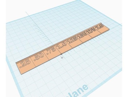 print thickness visualizer diecastr3d 3d print model - Mito3D