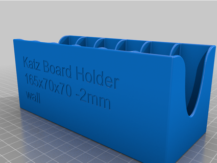 arduino board shield holder 6 slots lkatz 3d print model - Mito3D