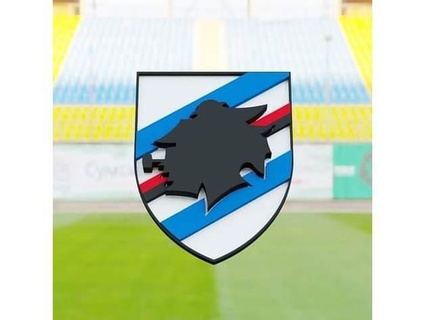 uc Sampdoria Logo Stemma Leonardotiton 3d print model - Mito3D