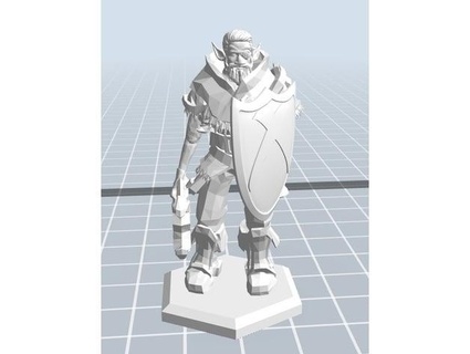 firbolg guerrero sq4nder 3d print model - Mito3D