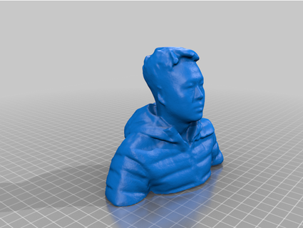 bust toy generated revopoint pop 3d print model - Mito3D