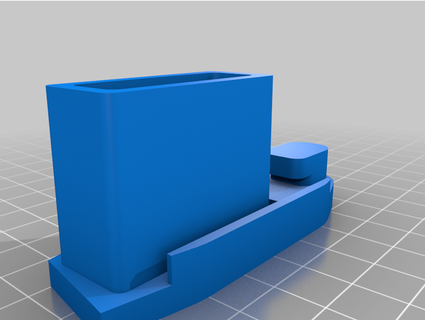 Polynorm Radiflex Garagentor oberster Grat 3d print model - Mito3D
