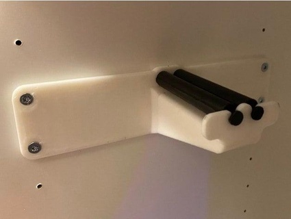 Filament Spule Halter Unterstützung Ikea besta Lager marso0702 3d print model - Mito3D