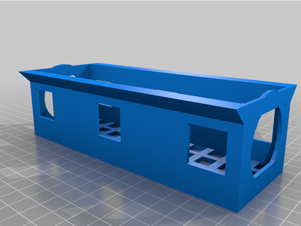 small toiletry basket thesampman 3d print model - Mito3D