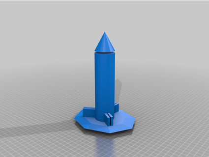 rocket micalpickle7 3d print model - Mito3D