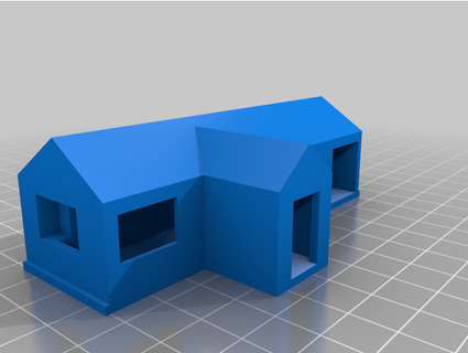 basic house evannator989 3d print model - Mito3D