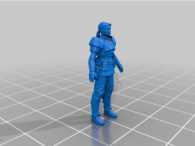 mira cadian 2nd lieutenant tru scale - revisit jimjimjimmyjim 3D print model - Mito3D