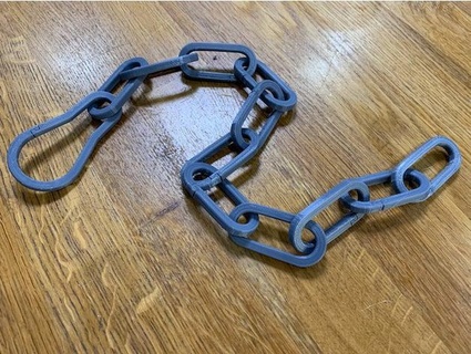 brock chain links pdb6251 3d print model - Mito3D