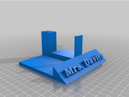 door stopper tricinabb 3d print model - Mito3D