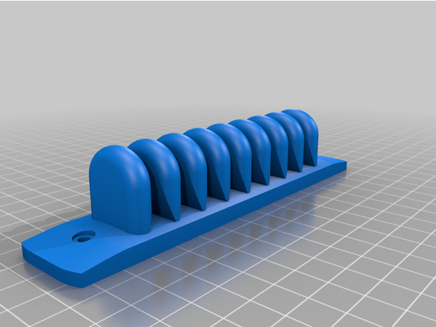 quadrado cabo gestão suporte printswilliam 3D print model - Mito3D