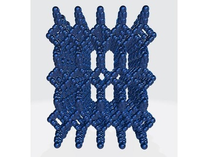 uwindsor metal-organic framework mof pt-s topology vukgroup 3d print model - Mito3D