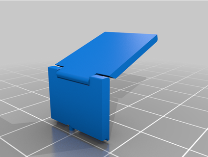 mini buzdolabı küçük kapı mas 3d print model - Mito3D