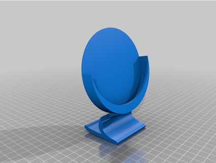 coin stand cloudyconnex 3d print model - Mito3D