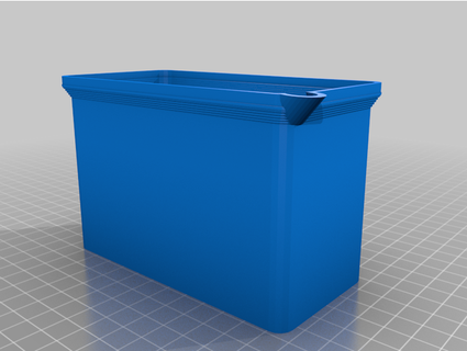 crecer ligero apilable estante soporte envase eugene3d 3d print model - Mito3D