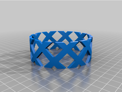 cylinder grid parametric bedburger84 3d print model - Mito3D