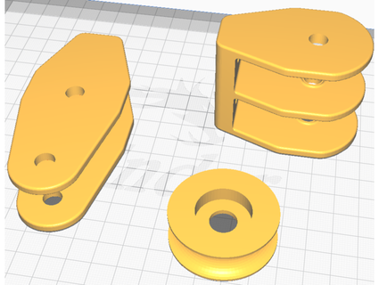 set pulleys ricardoanp 3d print model - Mito3D