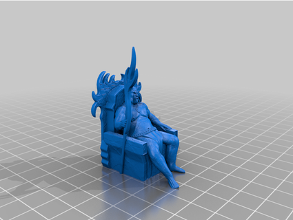 mammon lord greed yourneighborknight 3d print model - Mito3D