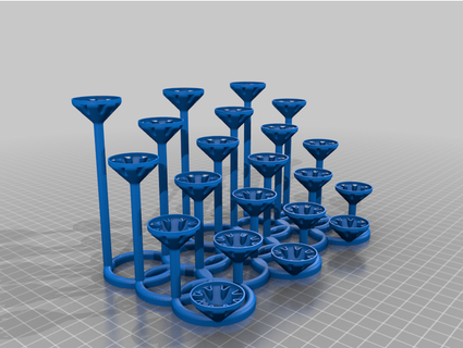 experimental concepto fdm figura estante soporte thomperry63 3d print model - Mito3D