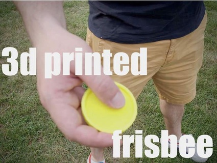 klein Frisbeescheibe unboxingexperience7 3d print model - Mito3D