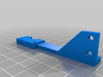 soporte detector filamento eodun 3d print model - Mito3D