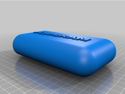 imperial water bottle - leaking abhrac 3d print model - Mito3D