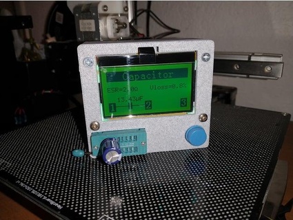 lcr metro Astuccio guaina allegato aiutante mega328 t4 transistor tester amd940 3d print model - Mito3D