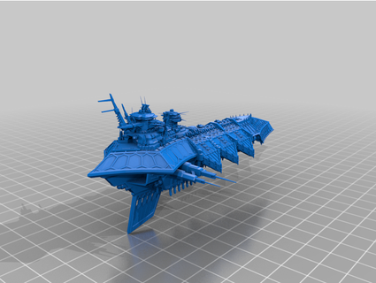 corruptor class super carrier torps skaltar 3d print model - Mito3D