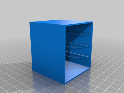 cubitos rfelhalter caja aunya7 3d print model - Mito3D