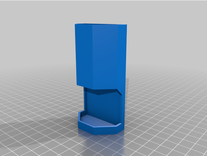 magnetic pen holder metallic fridge kayleethemech 3d print model - Mito3D