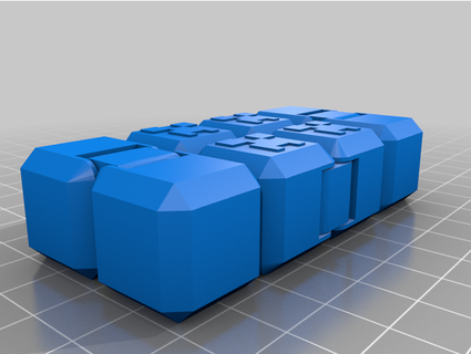 creeper fidget infinity cube dansftown 3d print model - Mito3D
