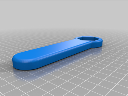 Neuladen sterben Kontermutter Schlüssel Rockslice 3d print model - Mito3D
