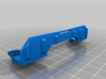 axial capra battery tray strt fnst 3d print model - Mito3D