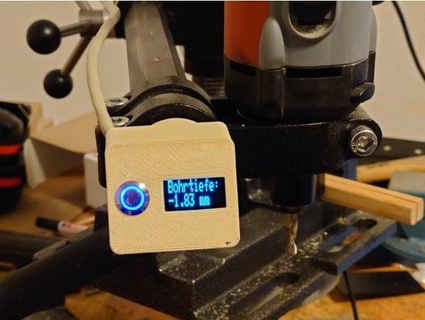 digitaler bohrtiefenmesser f r wabeco bohrst nder anignu 3d print model - Mito3D
