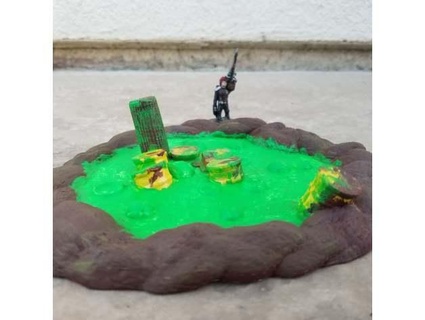 toxic waste impassable terrain ellie valkyrie 3d print model - Mito3D