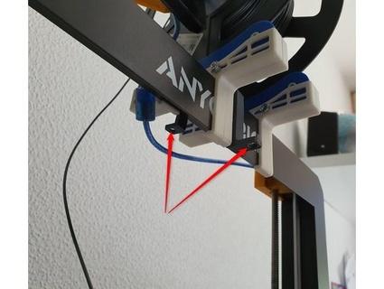 filament guide hemera dd 3d-mc 3d print model - Mito3D