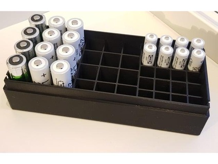 aa+aaa multi battery box aa aaa emanuel official 3d print model - Mito3D