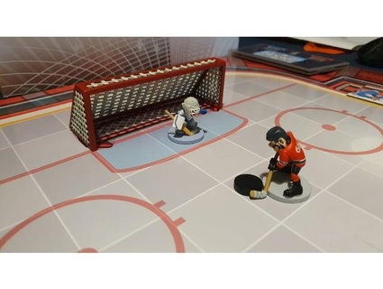 hockey net trick shot board game magoff 3d print model - Mito3D