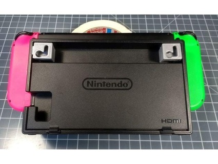 Nintendo interruptor parafuso cabeça sulco quadra cookies 3d print model - Mito3D