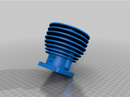 Cylindre Solex birader 3d print model - Mito3D