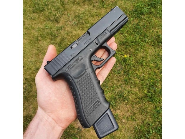 glock 17 plakaya kihope 3D print model - Mito3D