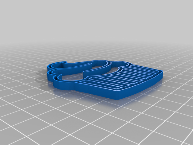 muffin 2d hexxchen 3D print model - Mito3D