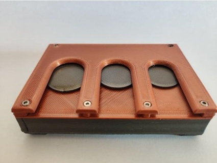 slim wallet w hidden compartment flawlessglue 3d print model - Mito3D
