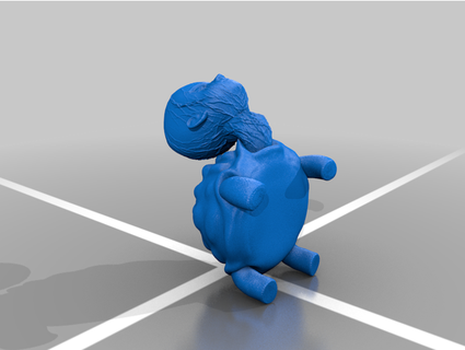 creepy turtle dmgdispenser 3d print model - Mito3D