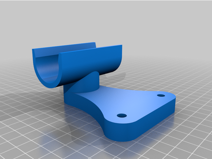 quikgrip paddle clip track mount ncprogmike 3d print model - Mito3D