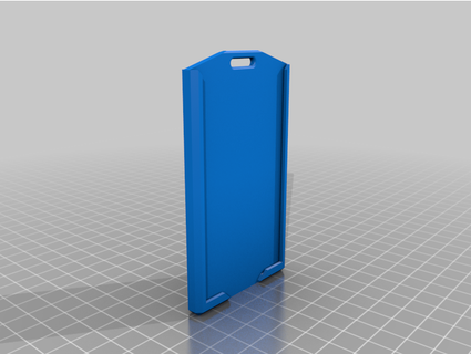 id card holder protopartz 3d print model - Mito3D