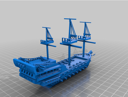 Plüton nihai korsan gemi dejoshua 3d print model - Mito3D