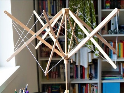 iplik çabuk Odun baskı woll haspel rastgele Sanat yapımı 3d print model - Mito3D