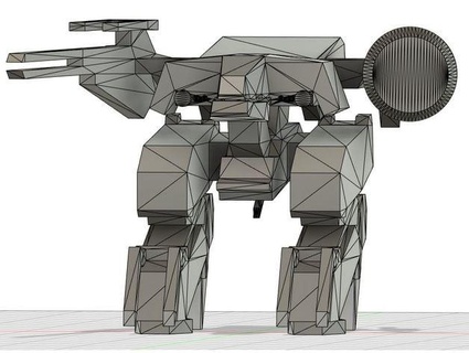 métal équipement rex amélioré + pièces Assemblée legione6 3d print model - Mito3D