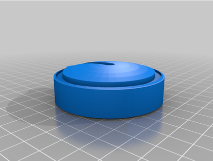 botão pára tanquinho açúcar 5kg 3designbarros 3d print model - Mito3D