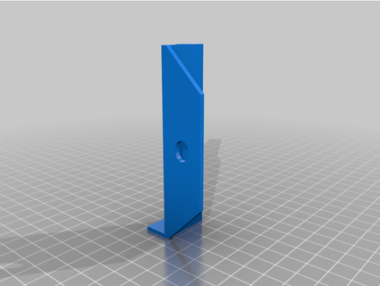 Sauder bureau slot tiroir face support thesystech 3d print model - Mito3D